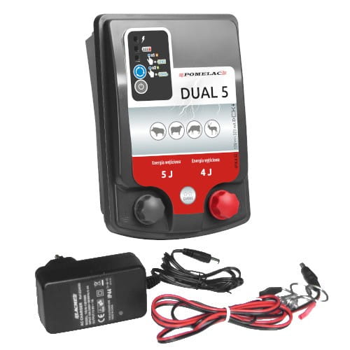 Elektryzator uniwersalny sieciowo-akumulatorowy POMELAC DUAL 5