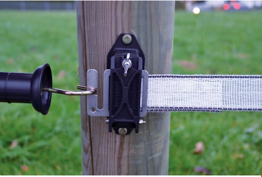 Taśma ogrodzeniowa biało-czarna Turbomax T20 TLD 200 m - obrazek 2