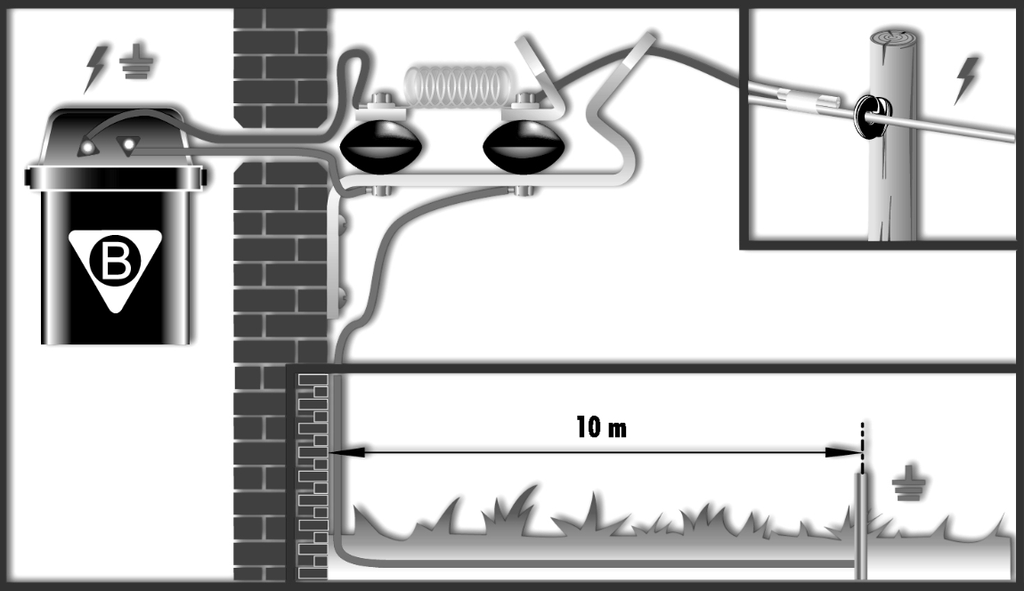 Izolator odgromnikowy- odgromnik - obrazek 2