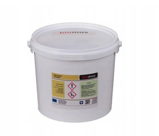 Siarczan miedzi 5 kg Biomus fungicyd