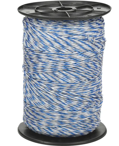 Plecionka lina biało-niebieska High Cond. Topline Plus 400m - obrazek 2