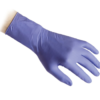Rękawice nitrylowe bezpudrowe fioletowe rozm XL