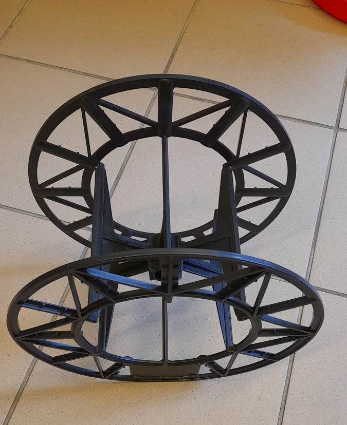 Szpula zwijak z tworzywa linka plecionka taśma - obrazek 2