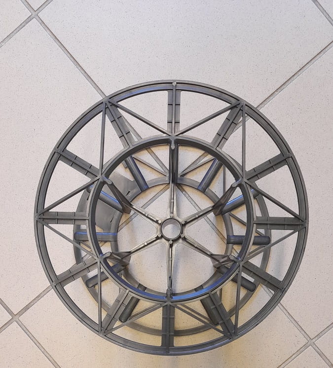 Szpula zwijak z tworzywa linka plecionka taśma - obrazek 3