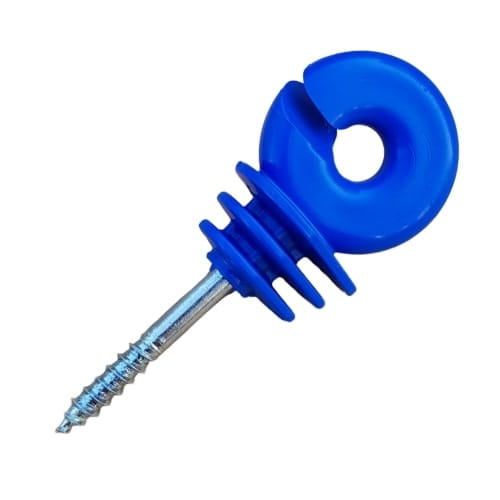 Izolator z wkrętem do drewna niebieski 50 sztuk - obrazek 2