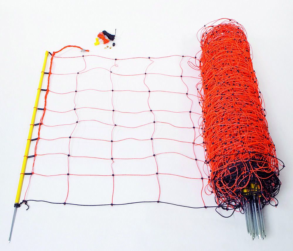 Siatka elektryczna dla owiec 50 m/108 cm, pojedynczy szpic - obrazek 2