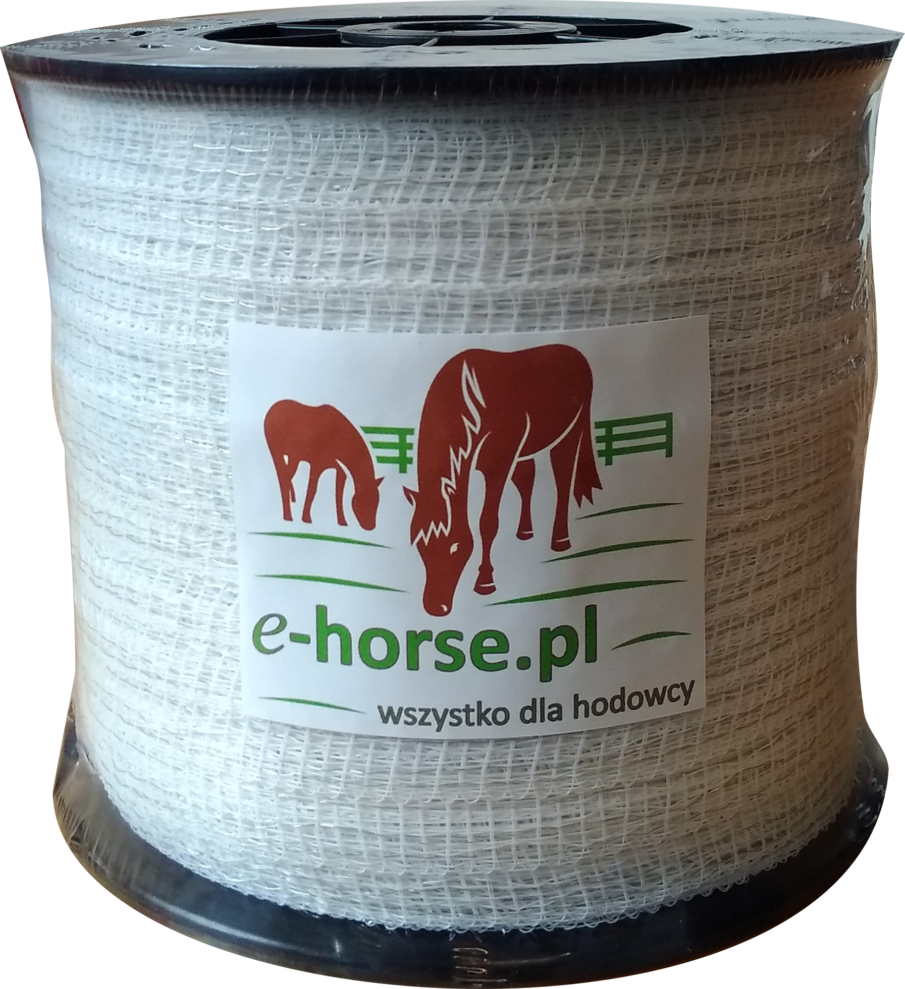 Taśma ogrodzeniowa biała 20mm/200m