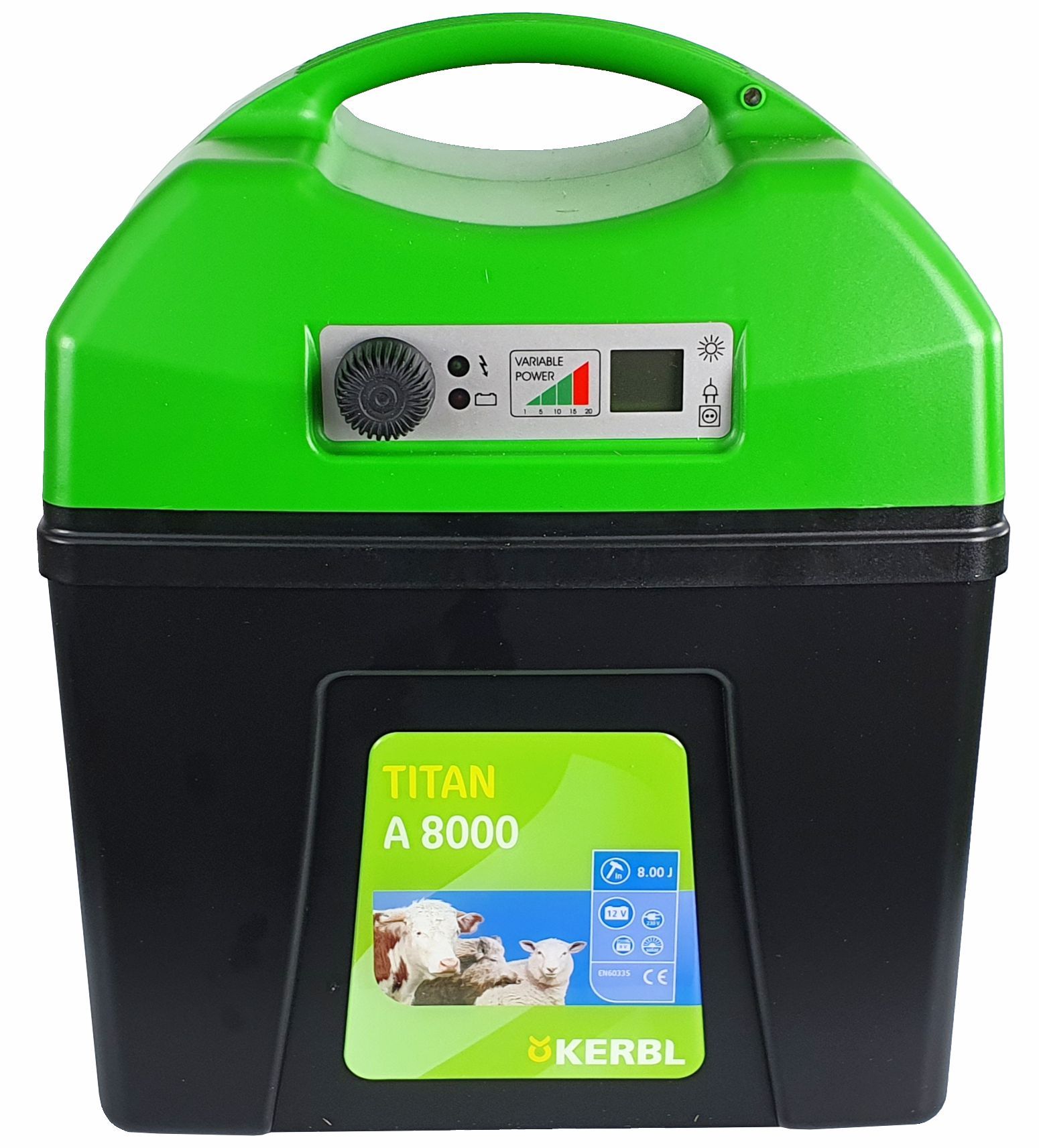 Elektryzator TITAN A 8000+panel słoneczny 25W - obrazek 3