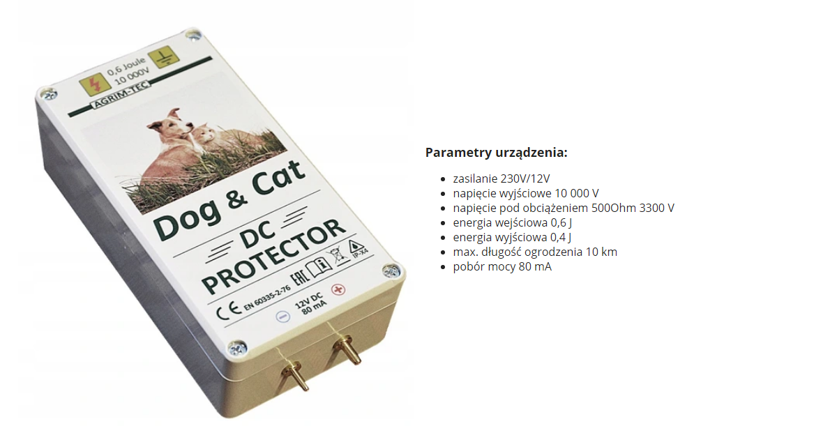 Pastuch elektryzator DC PROTECTOR producent POLSKI - obrazek 5