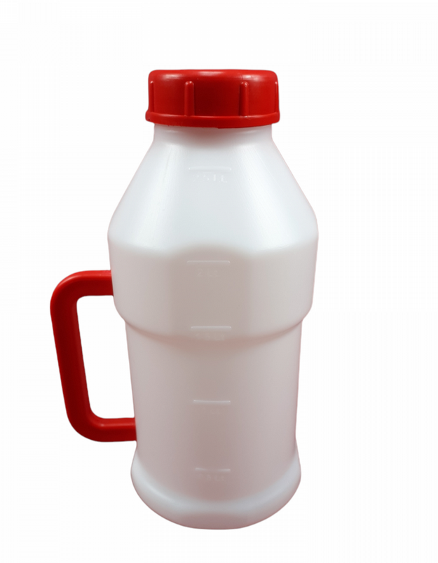 Butelka do pojenia cieląt, z uchwytem, 2,5 l - obrazek 2