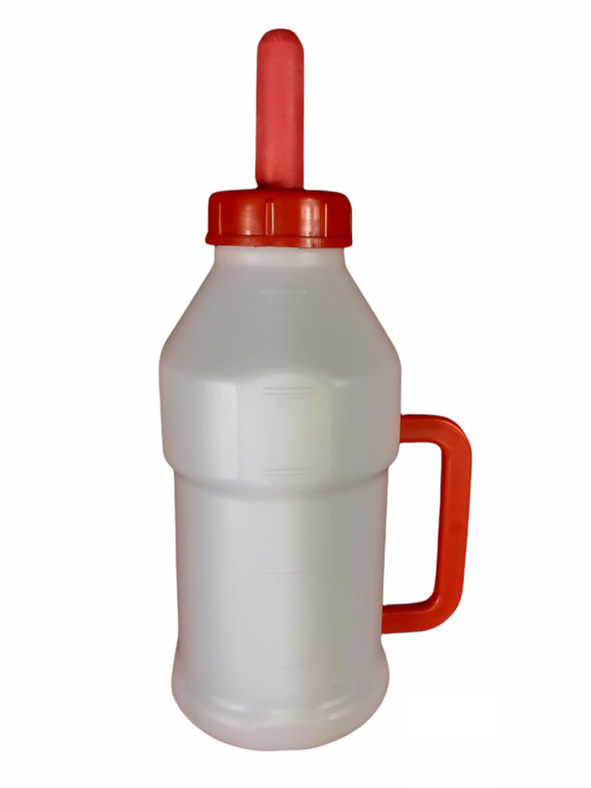 Butelka do pojenia cieląt, z uchwytem, 2,5 l