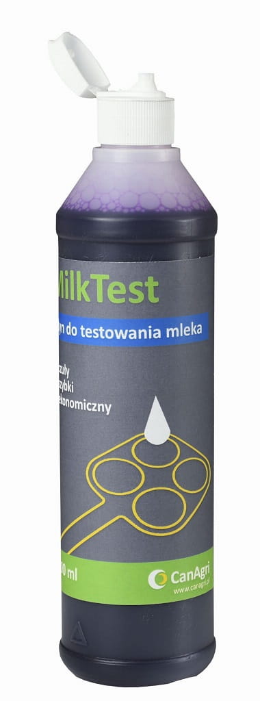 Zestaw do testowania mleka płyn 500 ml + tacka - obrazek 4