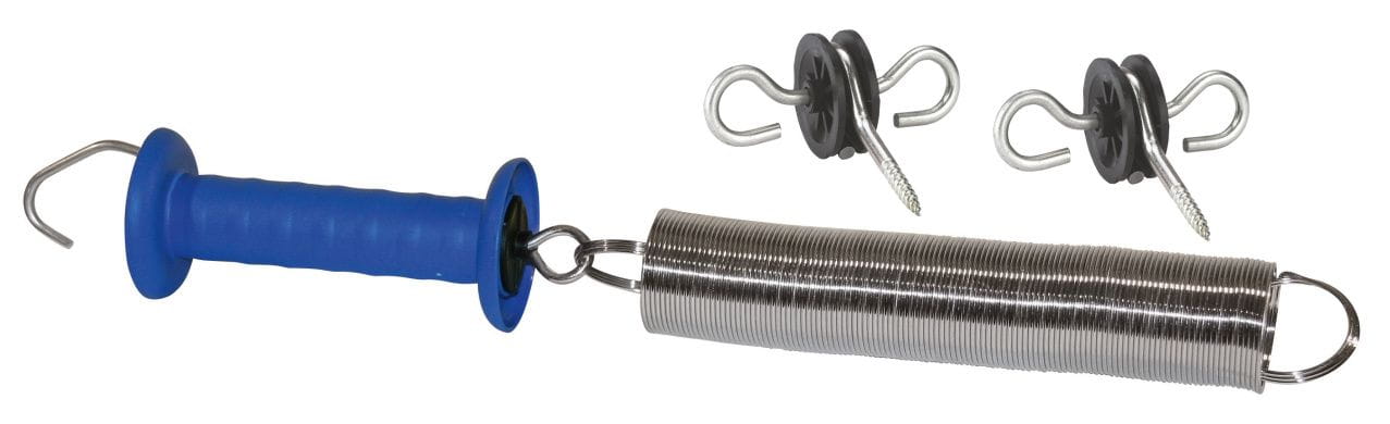 Zestaw bramowy z dwoma izolatorami bramowymi Classic, niebieski