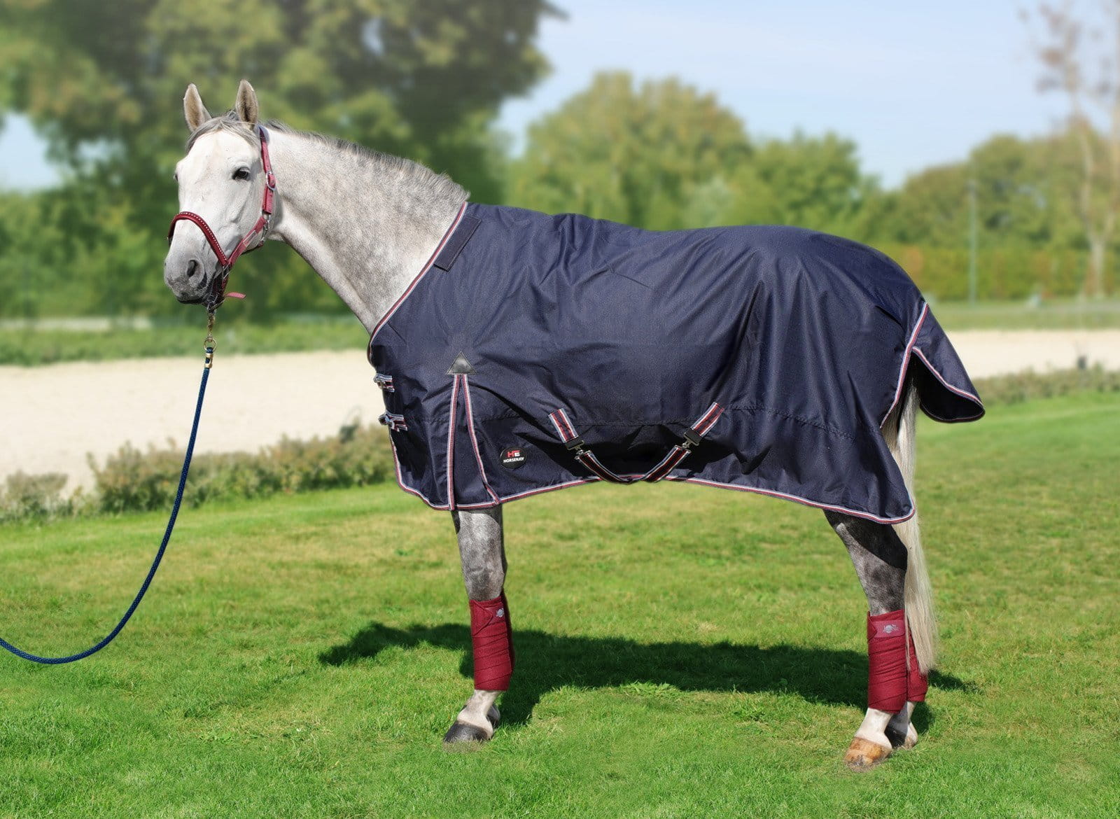 YORK derka przeciwdeszczowa Horsenjoy Aristo granatowa