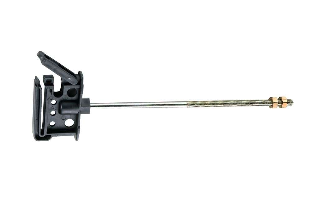 Izolator do taśmy ogrodzeniowej Maxi Tape, z trzpieniem 20 cm, z gwintem metrycznym