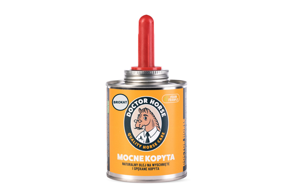DOCTOR HORSE MOCNE KOPYTA Z BROKATEM 450 ml