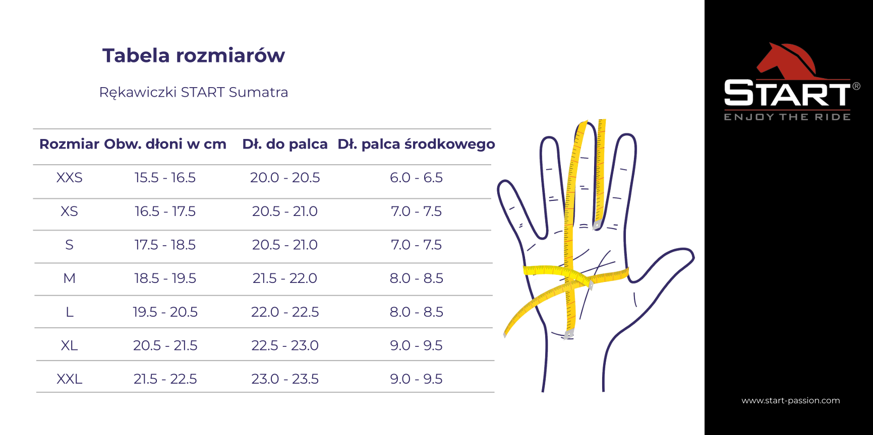 START rękawiczki Sumatra - obrazek 5