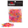 START gumki silikonowe multikolor 500 sztuk
