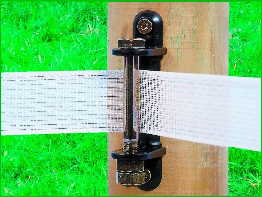 Izolator narożny do taśmy ogrodzeniowej, 20 - 40 mm, Kerbl - obrazek 4