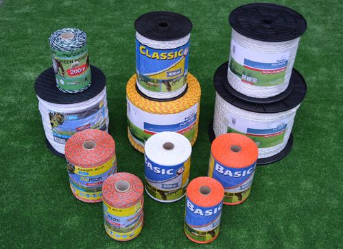 Linka, lina 8mm 200m biała super oporność - obrazek 5