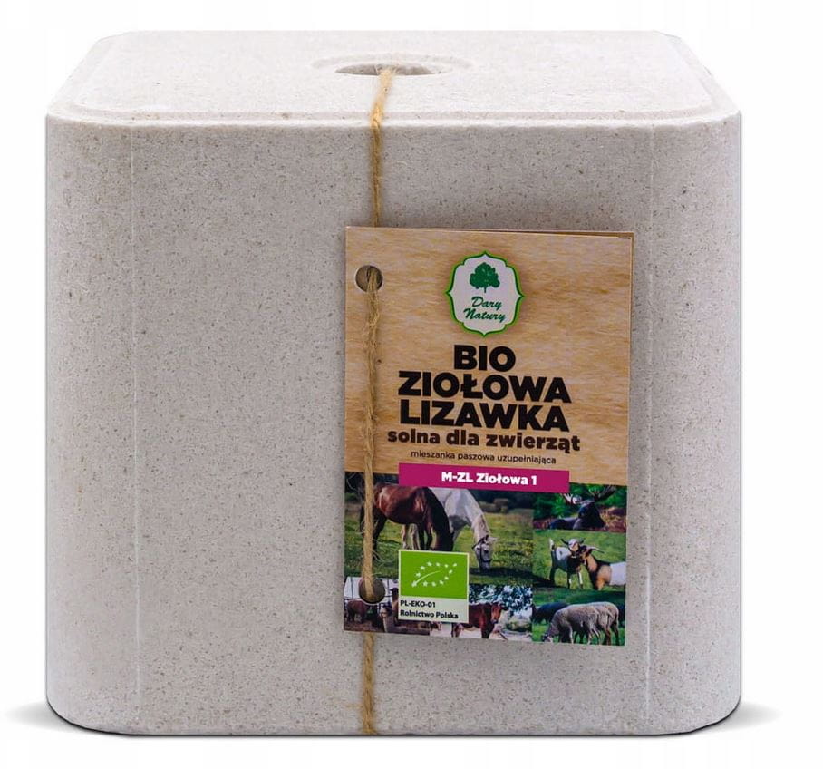 Lizawka solna Mocne kości i kopyta BIO ziołowa Dary Natury 10 kg