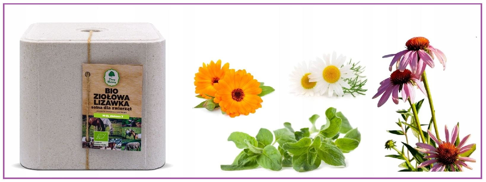 Lizawka solna Odporność ziołowa Bio Dary Natury 10kg - obrazek 2