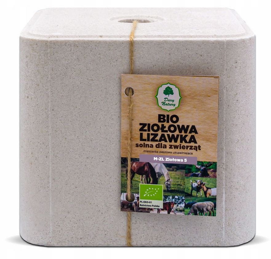 Lizawka solna Piękna Sierść BIO ziołowa Dary Natury 10kg