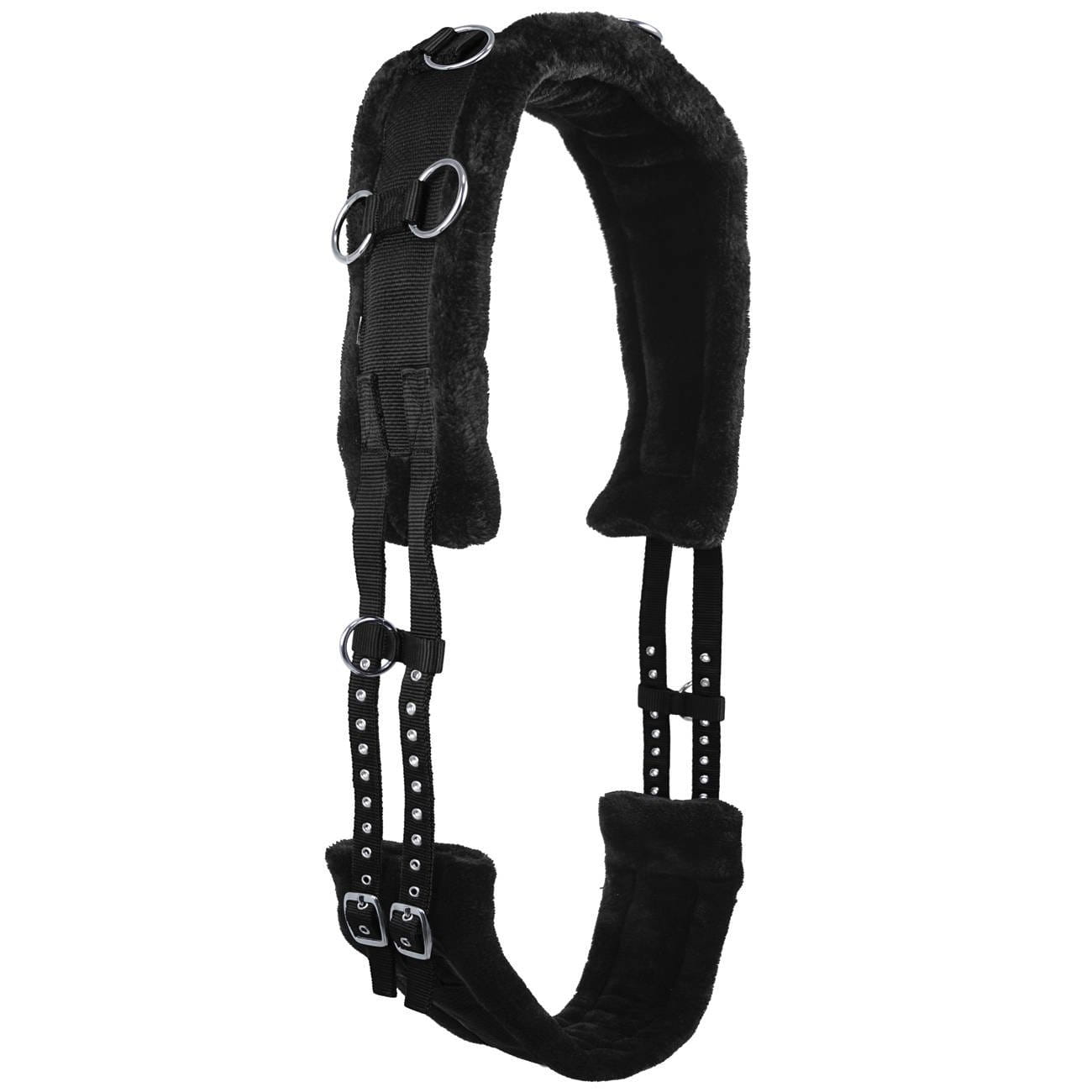 Pas do lonżowania z futrem York - obrazek 2