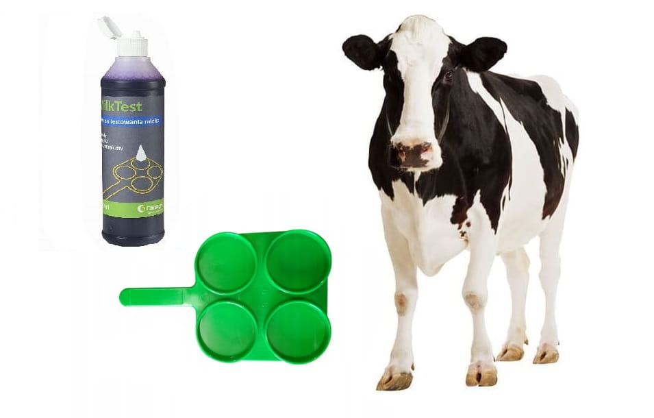 Zestaw do testowania mleka płyn 500 ml + tacka