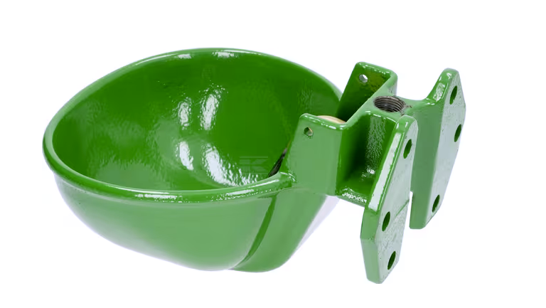 KRAMP Poidło miskowe żeliwne dla bydła i koni z zaworem rurowym Farma - obrazek 4