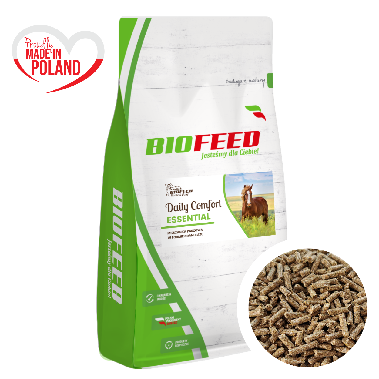 BIOFEED Horse & Pony Daily Comfort ESSENTIAL 25 kg - obrazek 2
