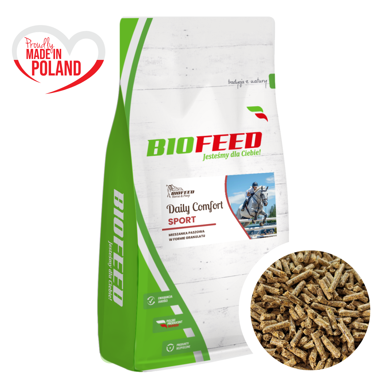 BIOFEED Horse & Pony Daily Comfort SPORT 25 kg - obrazek 2