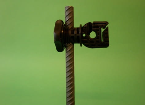 Izolator z nakrętką Super Kombi plecionka lub taśma 20 mm - obrazek 2