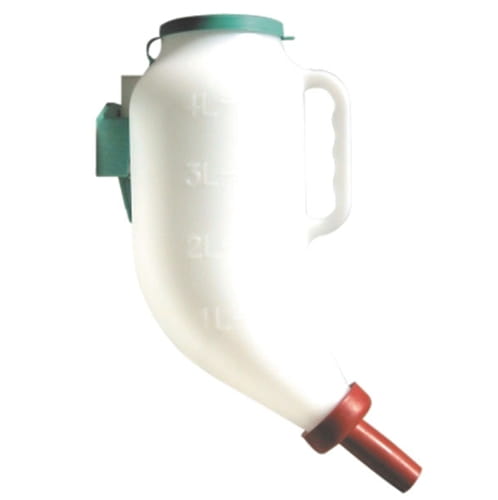 Butelka karmidło dla cieląt do pokarmu suchego 4L