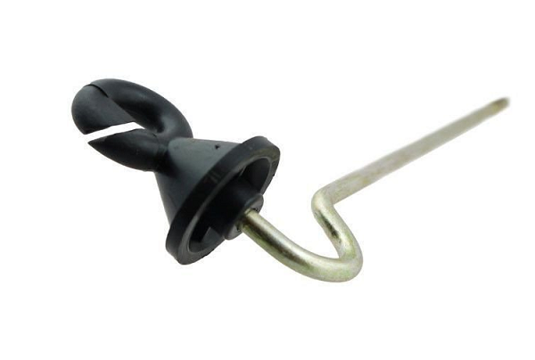 Izolator z długą sztycą ADA do linki,drutu 10 sztuk