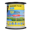 Taśma ogrodzeniowa biała super mocna Ranger T-12W 12 mm/200 m