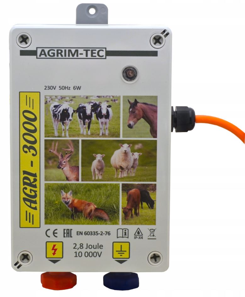 Elektryzator pastuch sieciowy AGRI-3000 - obrazek 7