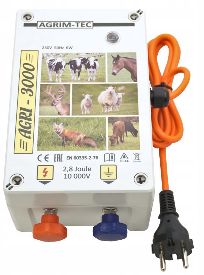 Elektryzator pastuch sieciowy AGRI-3000 - obrazek 6