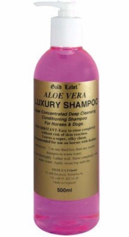 Szampon dla koni i psów do silnych zabrudzeń Aloe Vera 500ml - obrazek 2