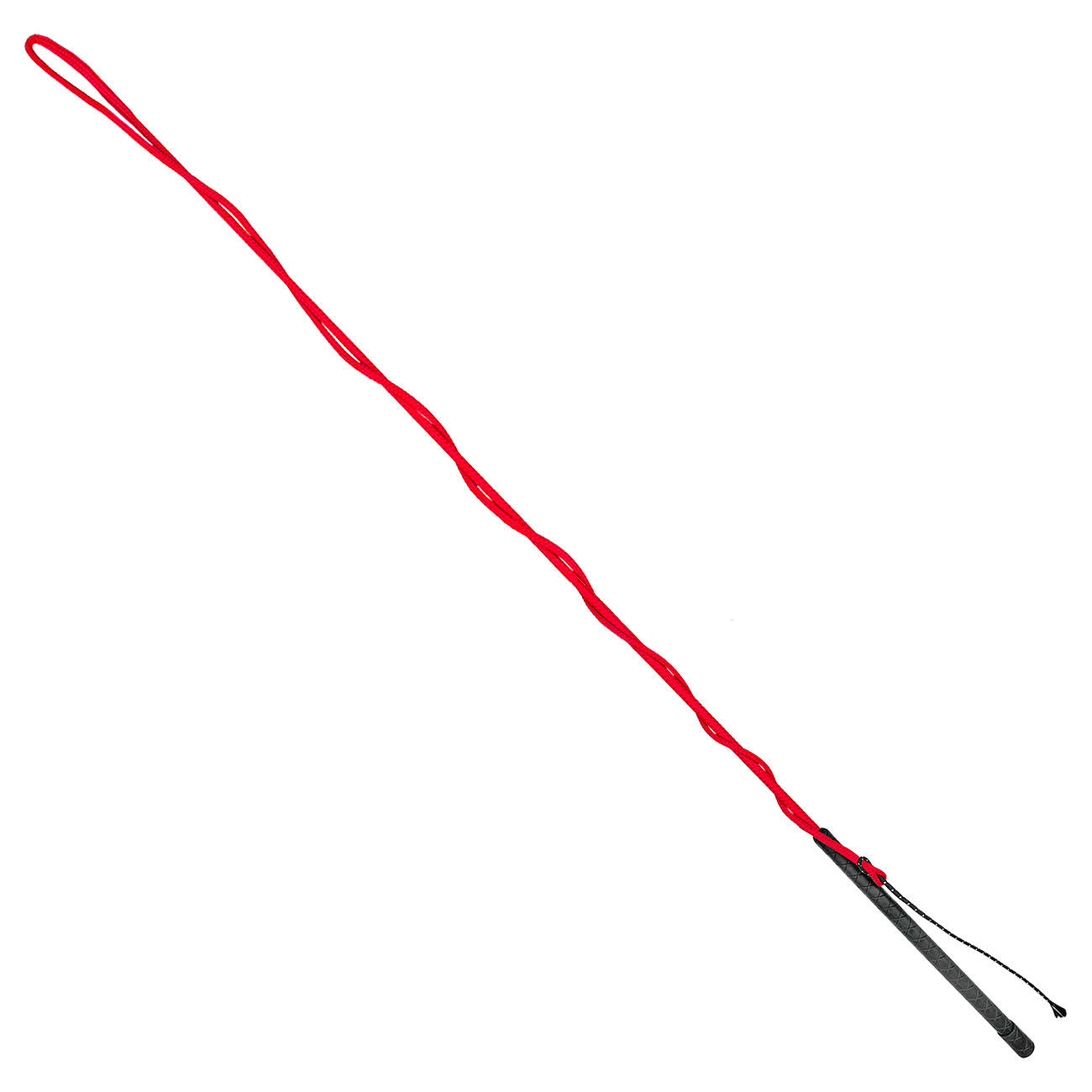 Bat York do lonżowania czerwony Simple 160cm - obrazek 2