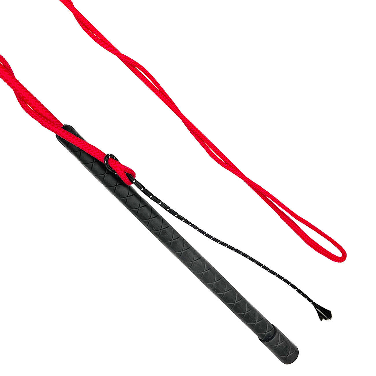 Bat York do lonżowania czerwony Simple 160cm