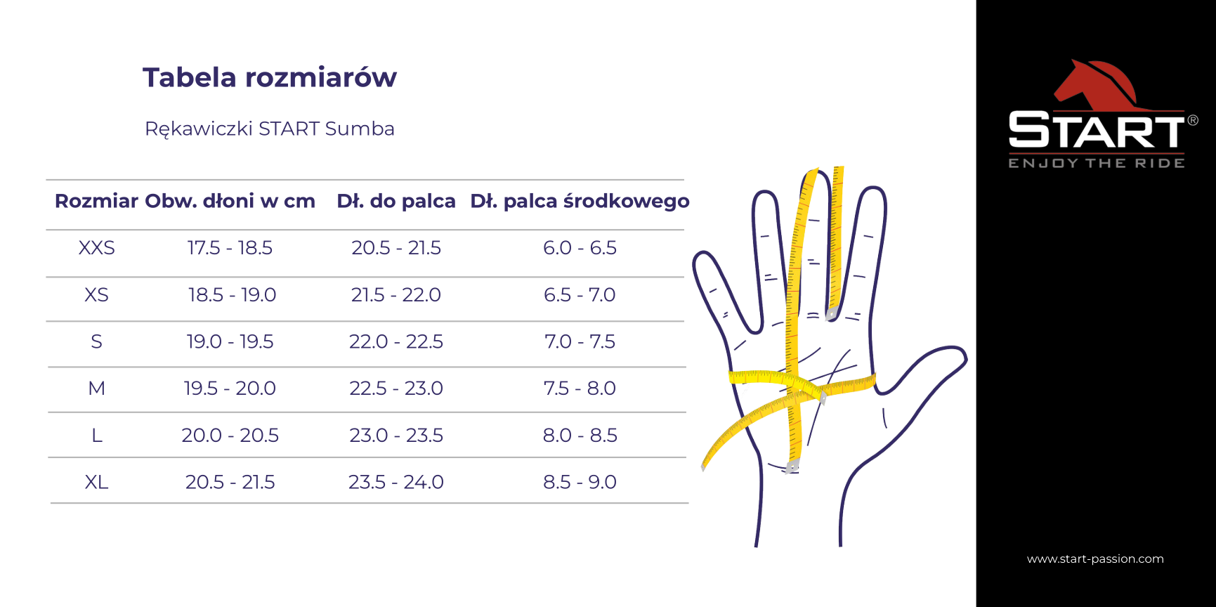 START rękawiczki SUMBA - obrazek 5